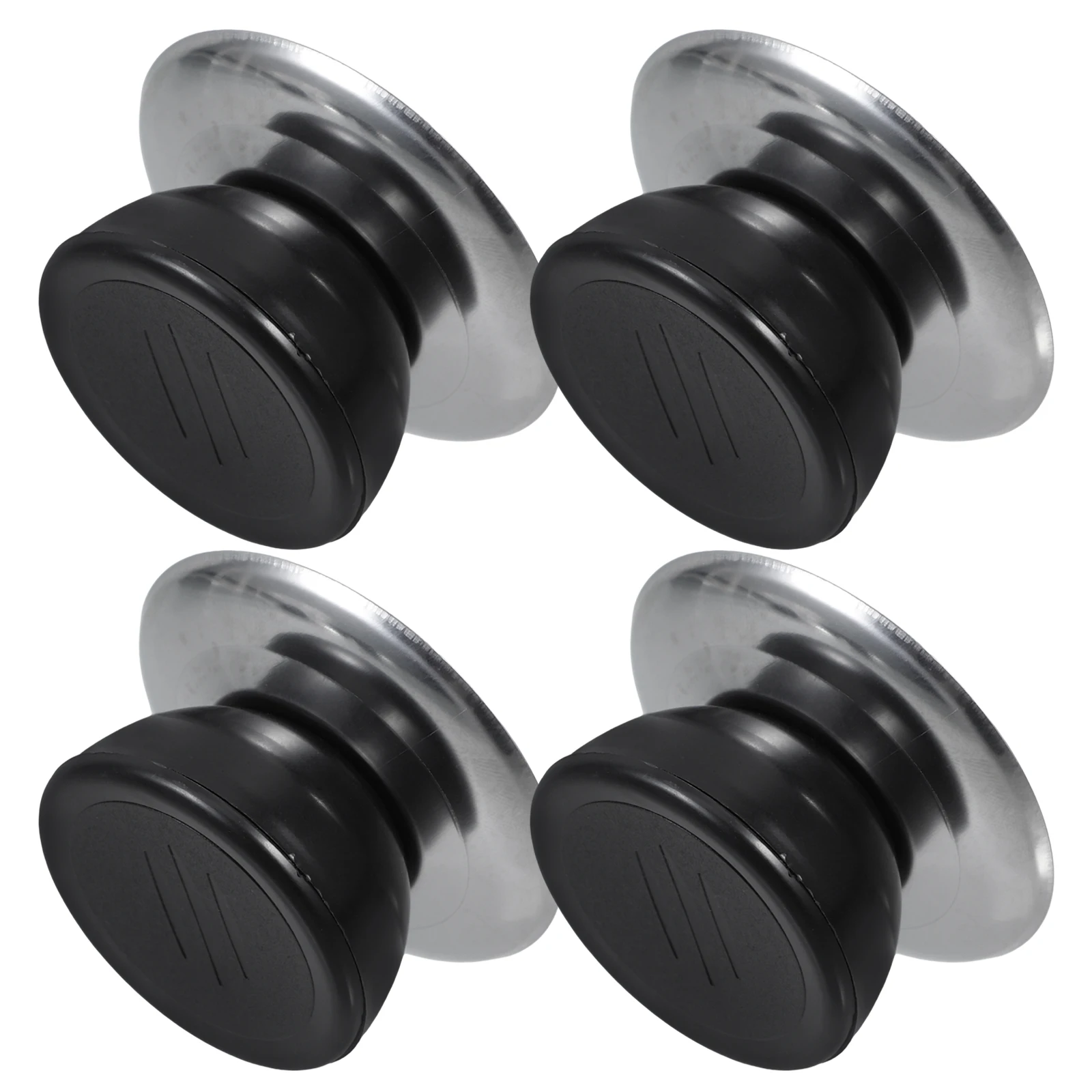 

4pcs Pot Lid Knob Replacement Bead Cap Heat Resistant Stainless Steel Cookware Handle Glass Top Anti Scald Kitchen