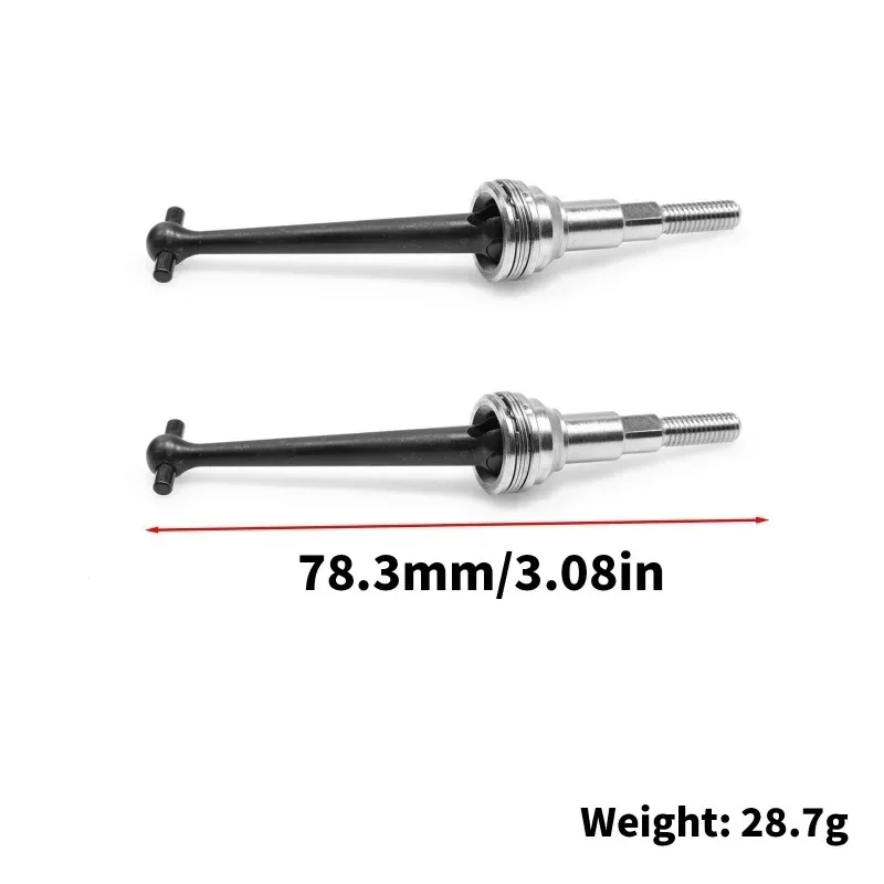 FOR MJX 10303 10304 1/10 RC Car General Accessories CVD Drive Shaft Dog Bone P10414 Tire Drive Assembly