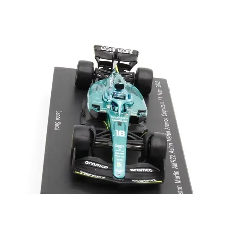 Scale model F1 Grand Prix 2022, 23 Vettel Lance Alonso racing model collection display piece, children\'s Christmas gift for boys