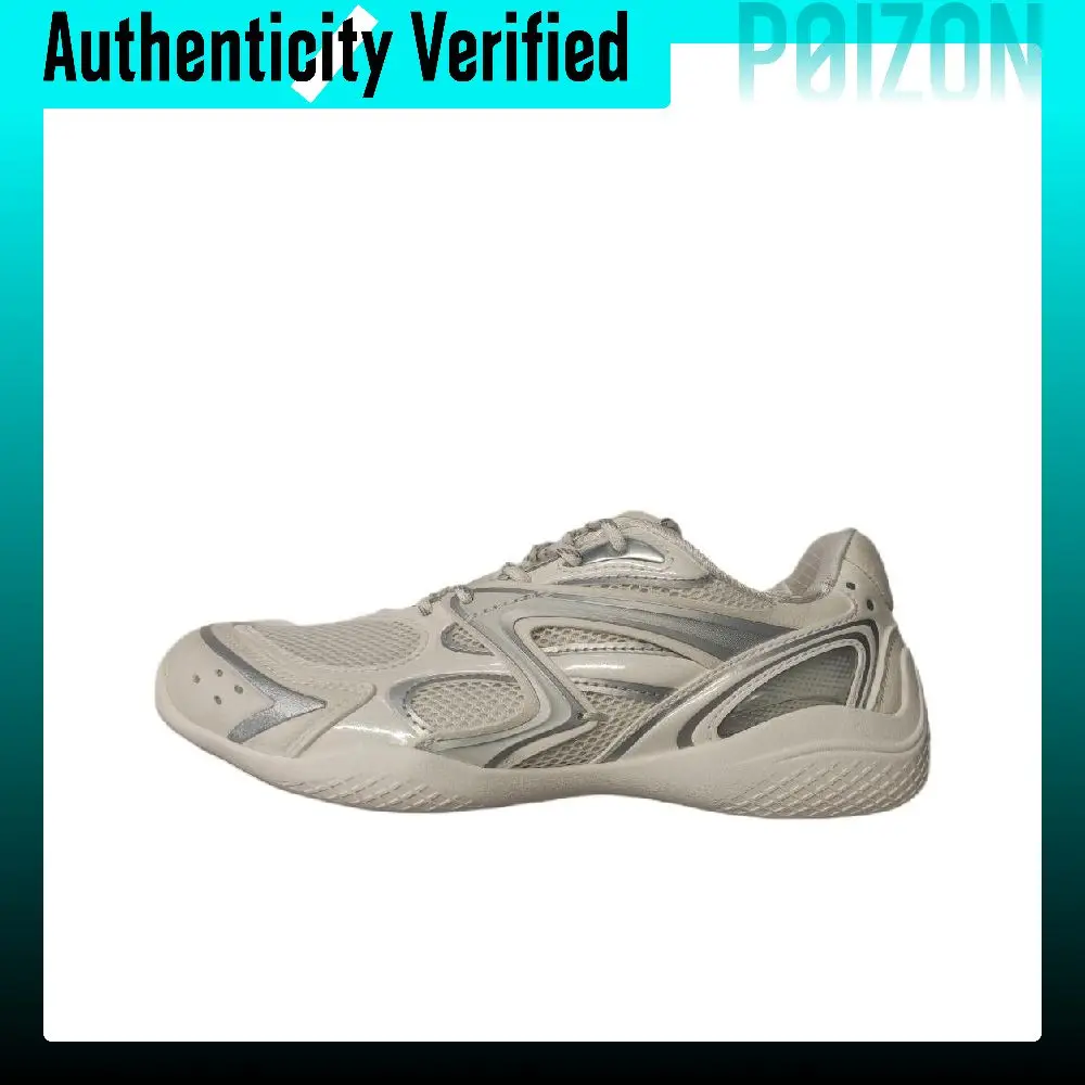ANTA Casual Shoes Women's Low-top Silver White Gray Patchwork 122648886R-1
