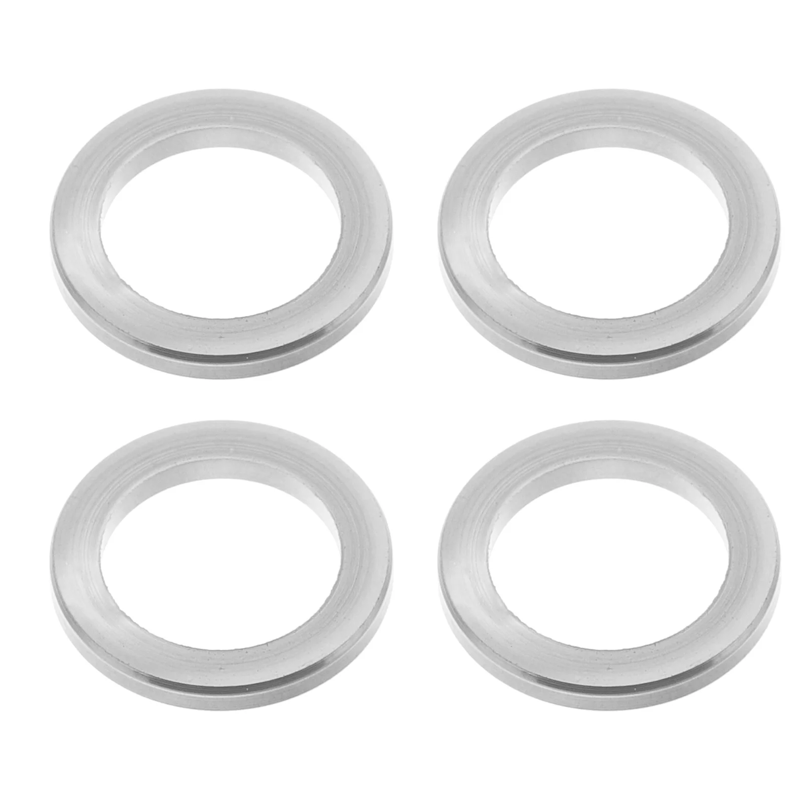 

4Pcs Bike Screw Washers Flat Metal Washers Heavy Duty Long Lasting Prevent Loosen Bolts Retainer Gasket for Bicycle Headset