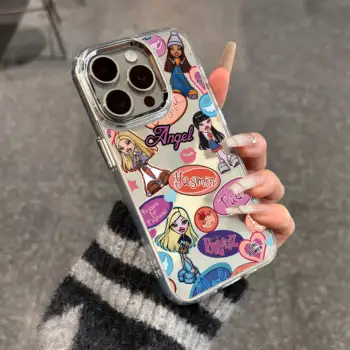 Bratz娃娃手機殼,適用於三星Galaxy A56 A36 A26 A06 A55 A35 A16 A06 A54 A34 A25 A24 A15 A14 A05S A05 A73 A53 A33 4G 5G 12 最佳銷售 布拉茨娃娃案 - №8