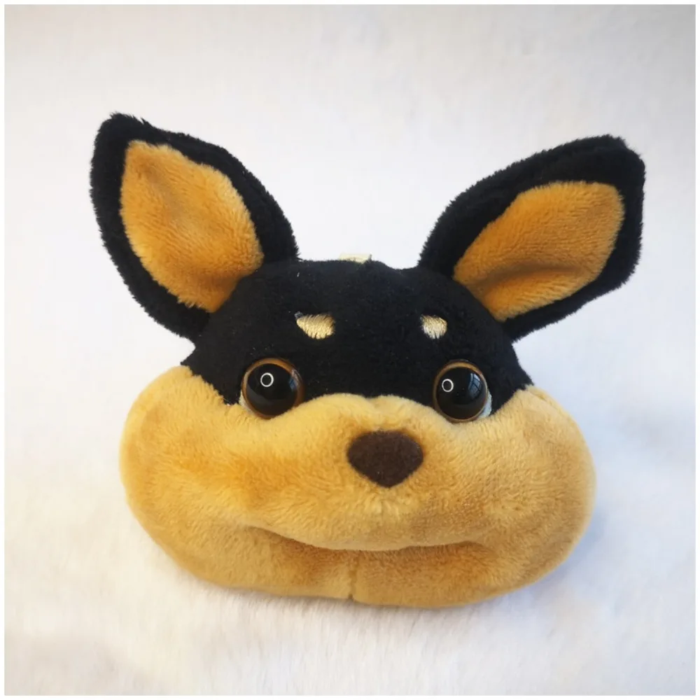 Funny Bee Dog Bee Dog Plush Doll Keychain Cartoon Plush Doll Plush Bee Dog Keyring Ins Funny Bee Dog Plush Keychain Girl Boy