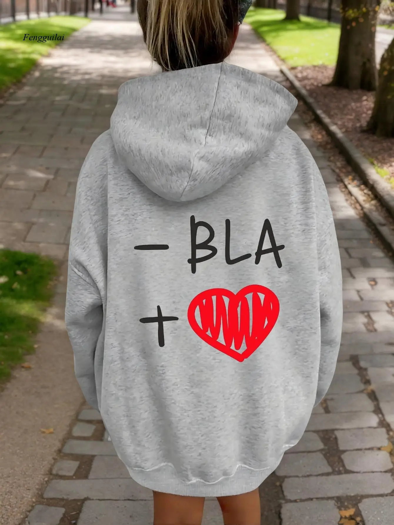 

Модная повседневная спортивная толстовка с капюшоном и забавным принтом | Осенне-зимний дофамин