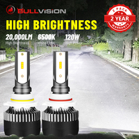 Dualvision H7 LED Headlights 20000LM 120W CSP H4 H11 H1 H8 H9 9005 9006 HB3 HB4 4300K 6500K 8000K Fog Lamps Car Light 12V Mini