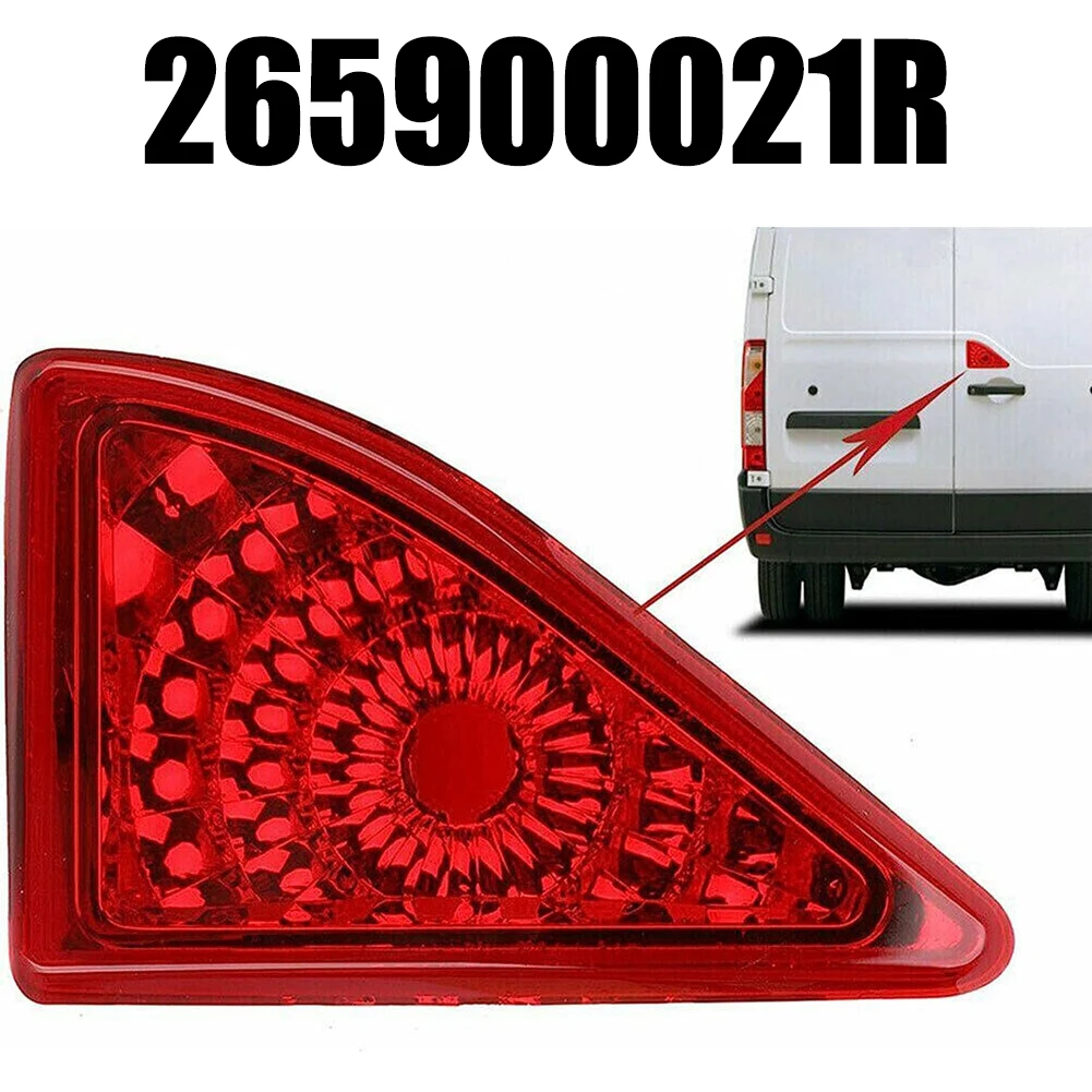 

Rear Central Brake Light Lamp Len Housing Red 1887094 #265900021R 2654000Q0C Fit For Renault Master MK3 2010-2021 2020 2019 2018