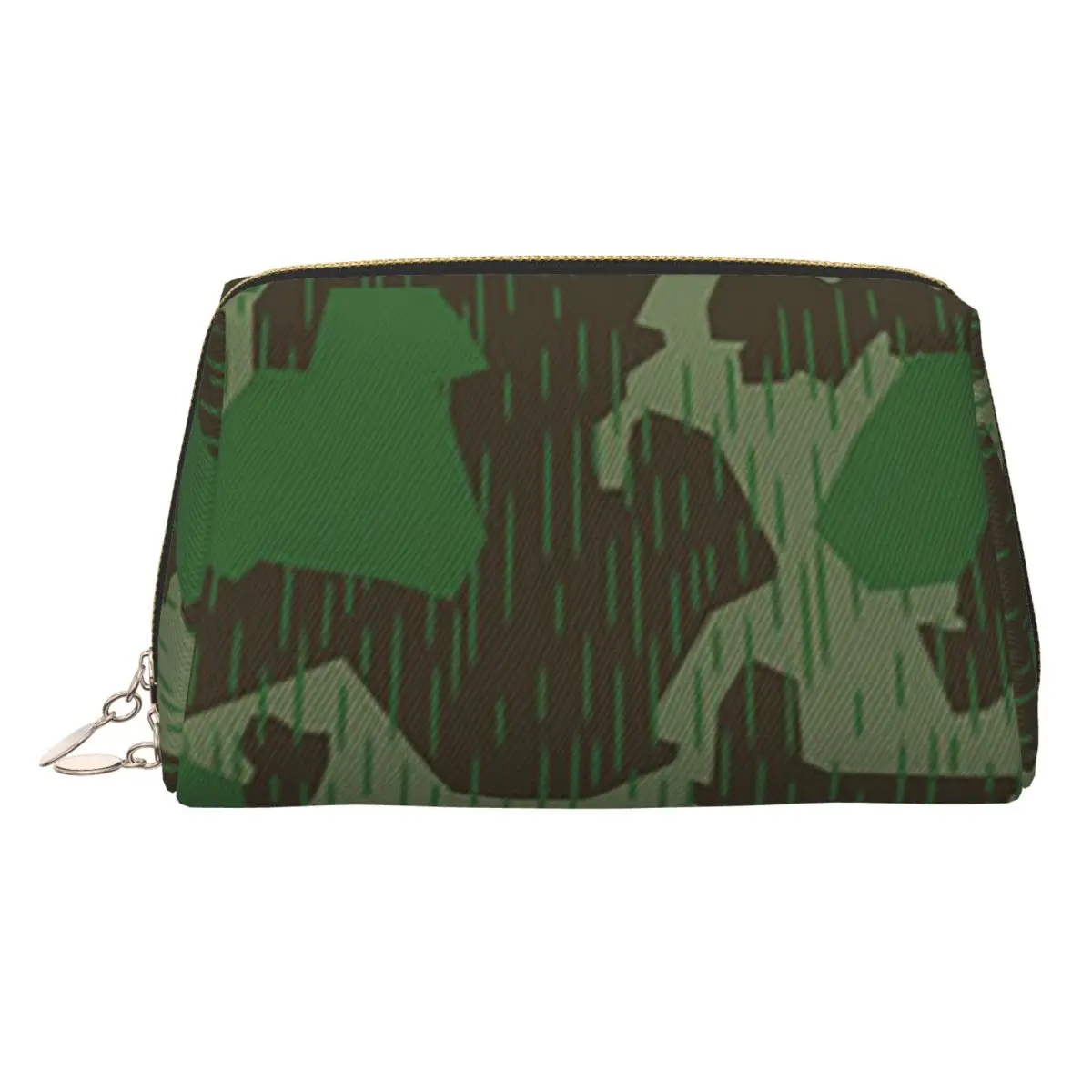 

WW2 Германия Военный Splinter Камуфляж Splittertarn Камуфляжные женские косметички Дорожный органайзер для макияжа Сумка для хранения туалетных принадлежностей