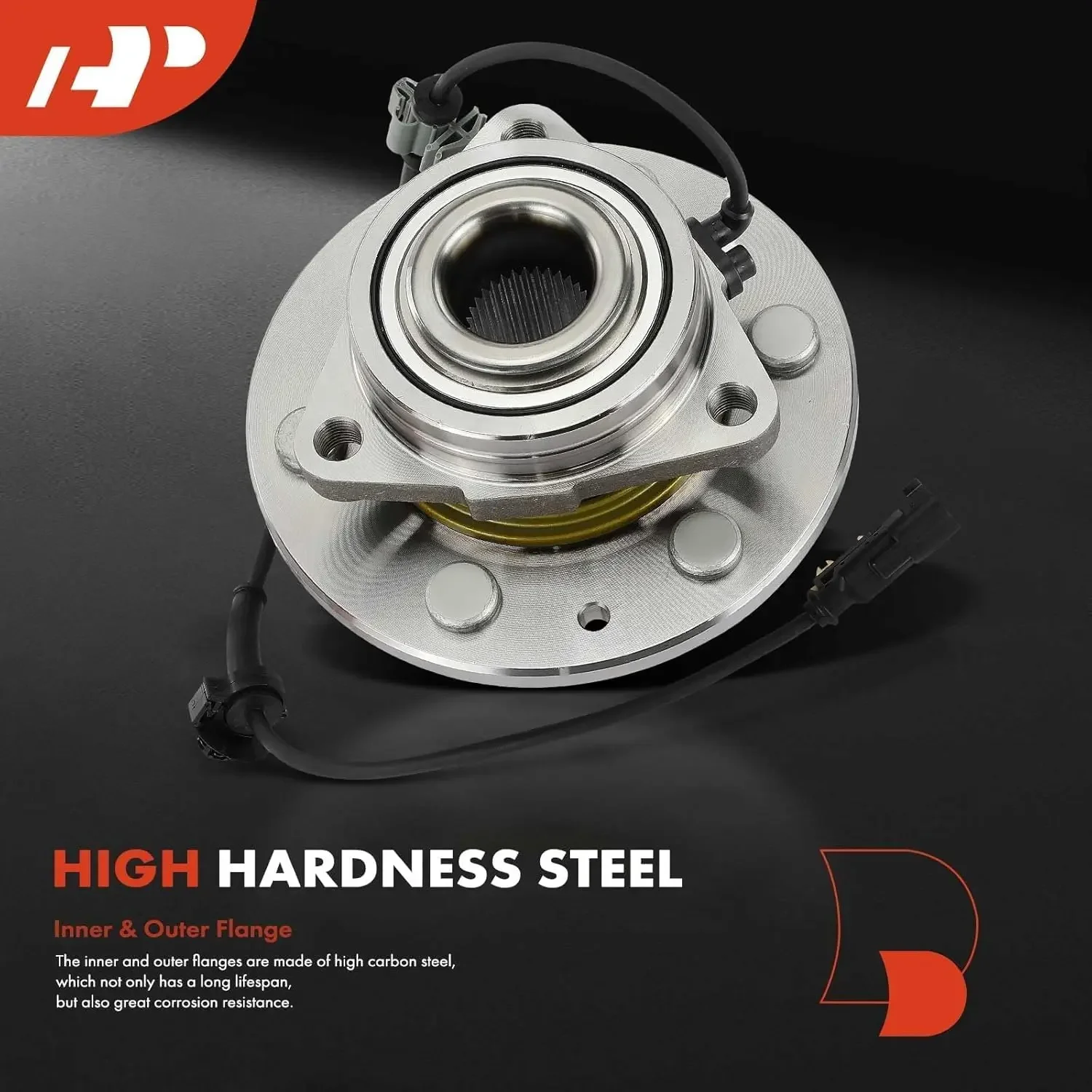 

[High-Quality, Hot Deal!]2 x Front Wheel Bearing and Hub Assembly for Chevy GMC Cadillac - Silverado 1500, Sierra 1500, Suburban