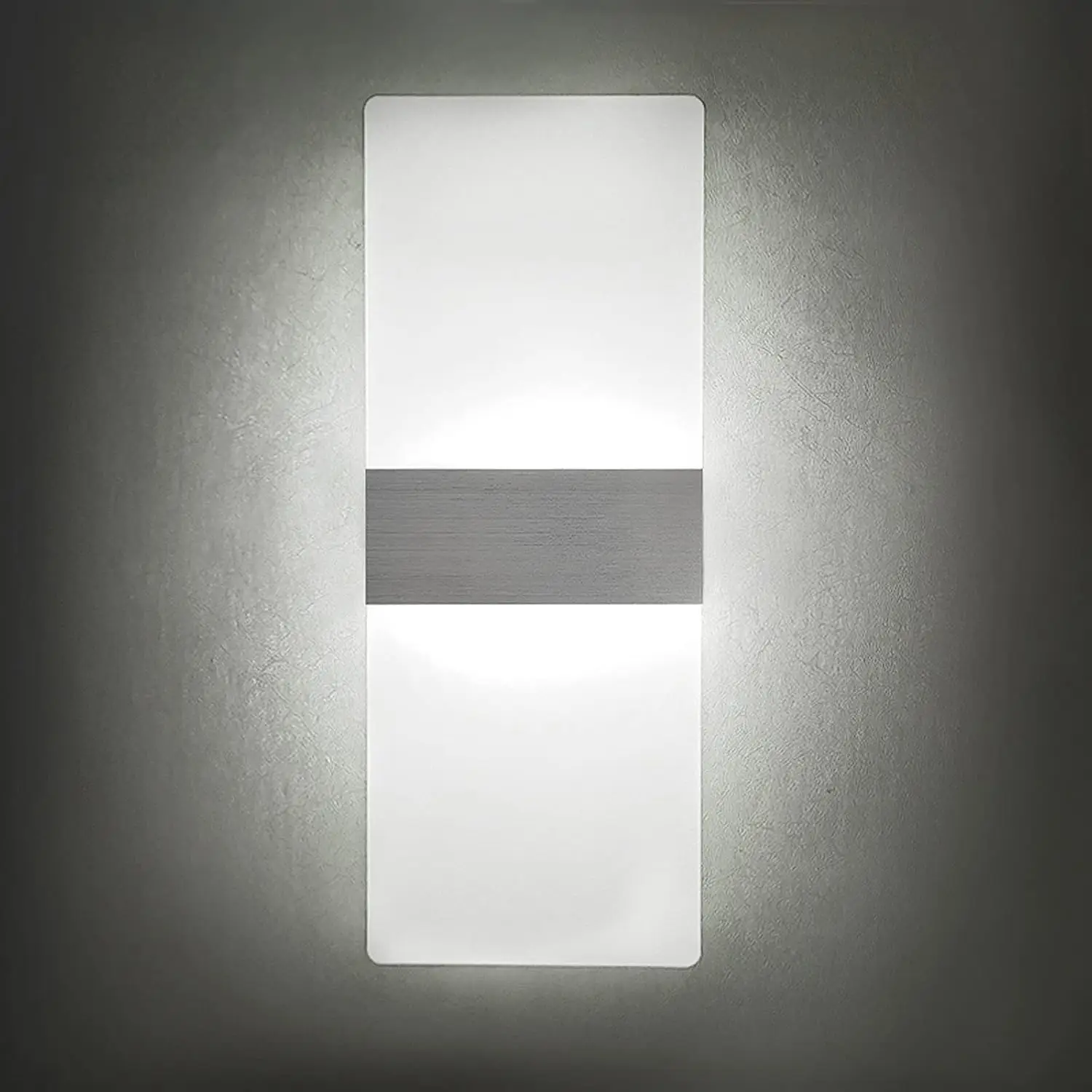 Modern Wall Sconces 4 Pack, Led Wall Light 10w, Cool White 6000K