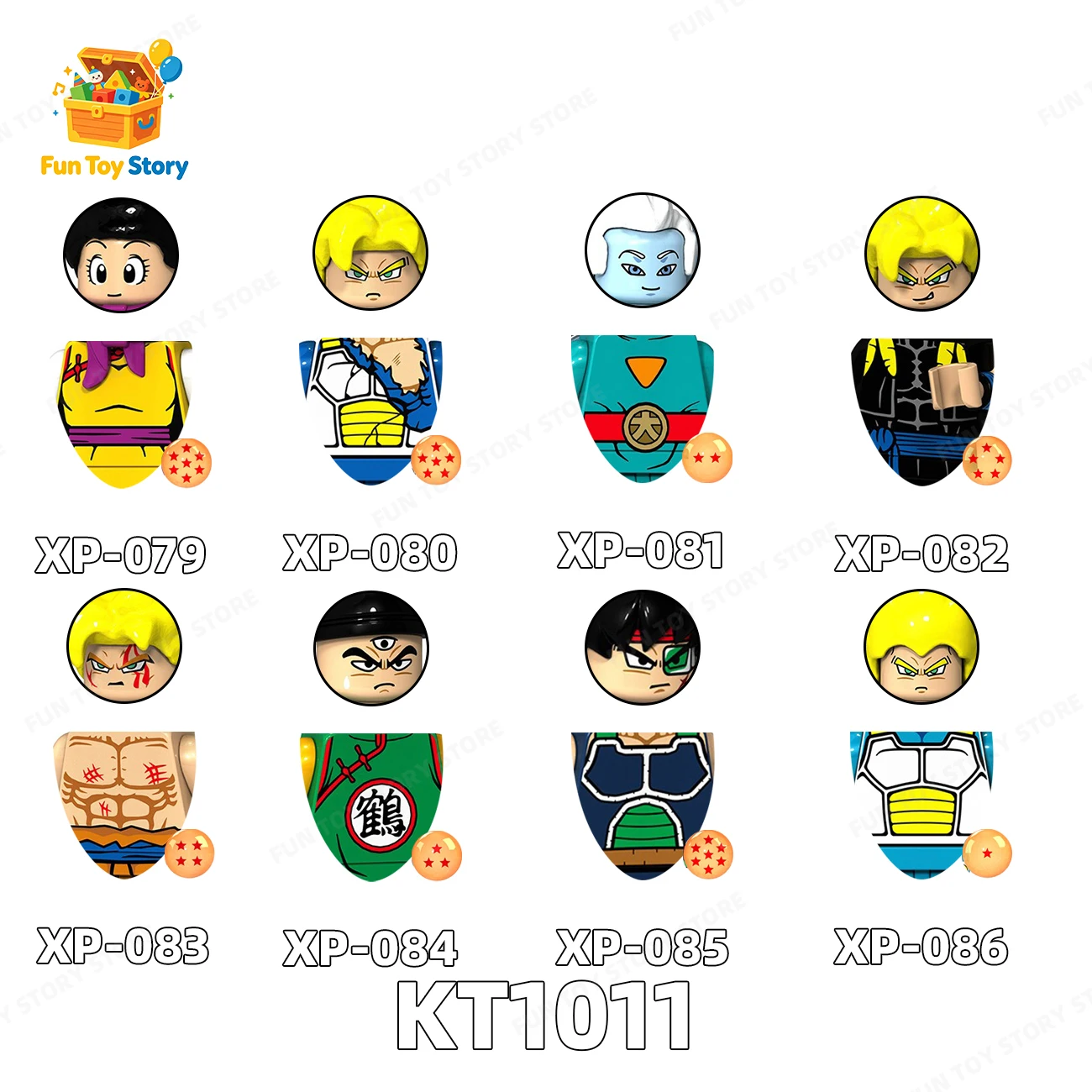 KT1007-1011 Cartoon-Serie: Wukong Saiyan, Drittanbieter-Puzzle, Spielzeug für Jungen, Film- und Fernseh-Enthusiasten-Kollektion, Geschenk für Menschen – Detail 3