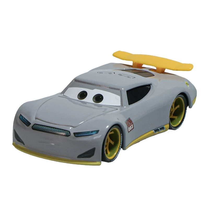 New Cars Disney Pixar Cars 2 3 Lightning McQueen Racing Series Cars 1:55 Diecast Metal Alloy Model Car For Kid Chrismtas Gift