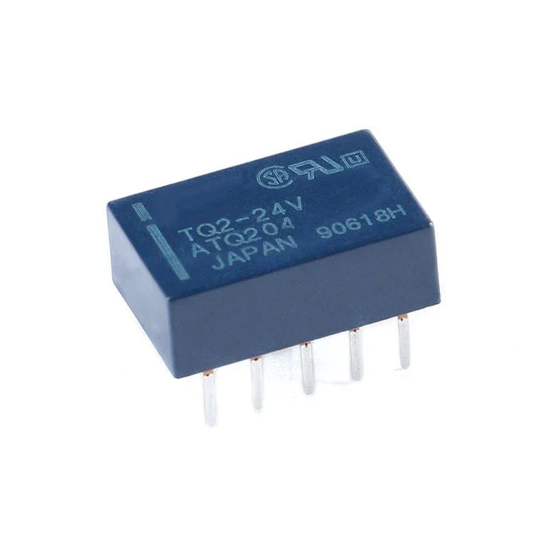 مرحل الإشارة TQ2-5V/12V/24V اثنان مفتوحان ومغلقان 1A 10-Pin