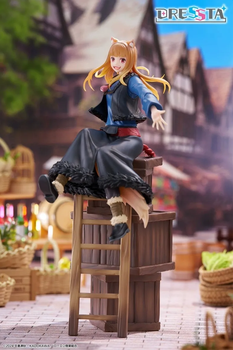 

Judai оригинальная фигурка Taito Spice and Wolf DRESSTA Holo The Wise Wolf, модель куклы, игрушки, новинка на складе