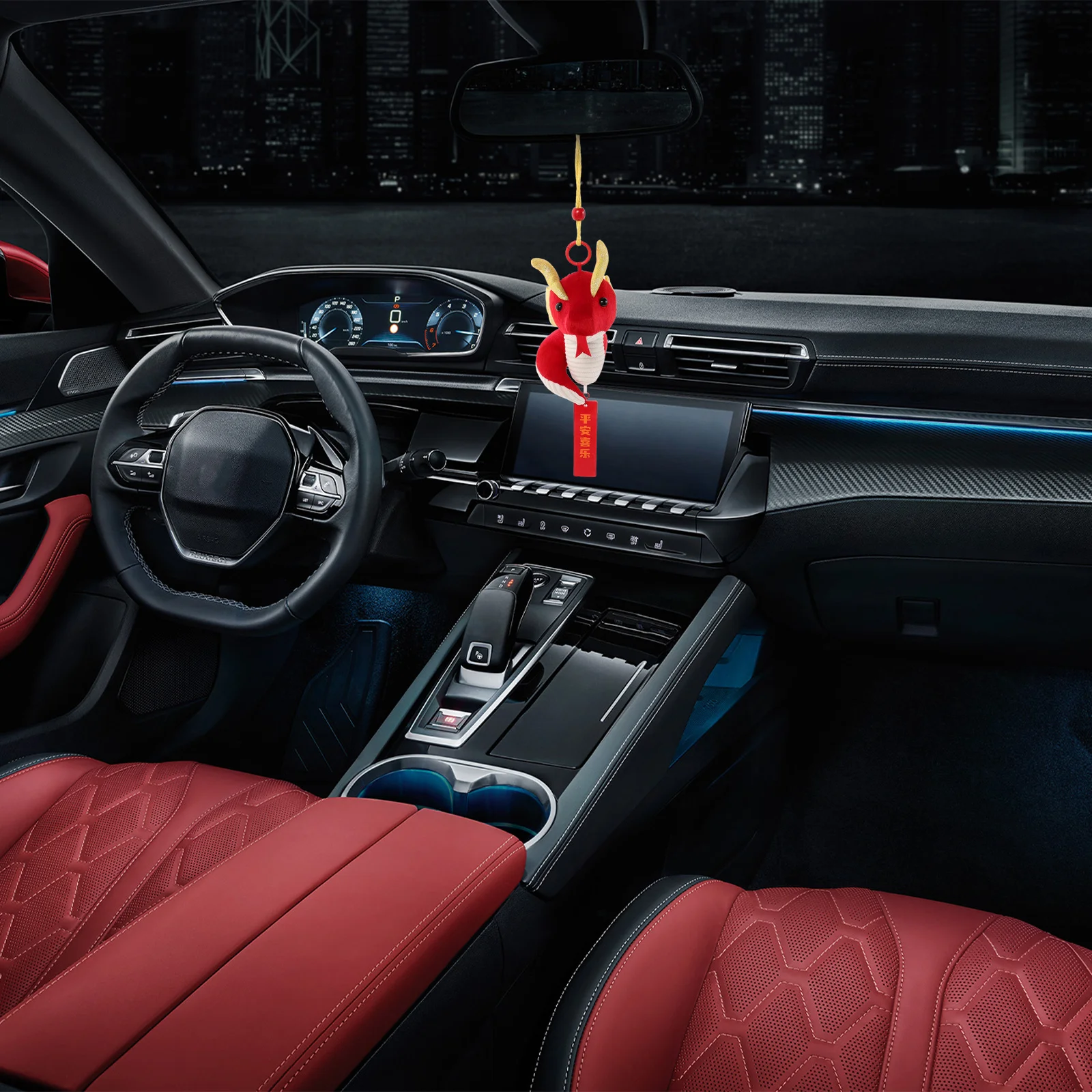 Wisiorek Smok Unikalny Narodowy Trend Zapachowy Ozdoba do Samochodu Świeży Powietrze Oczyszczający Woreczek Zapachowy do Domu