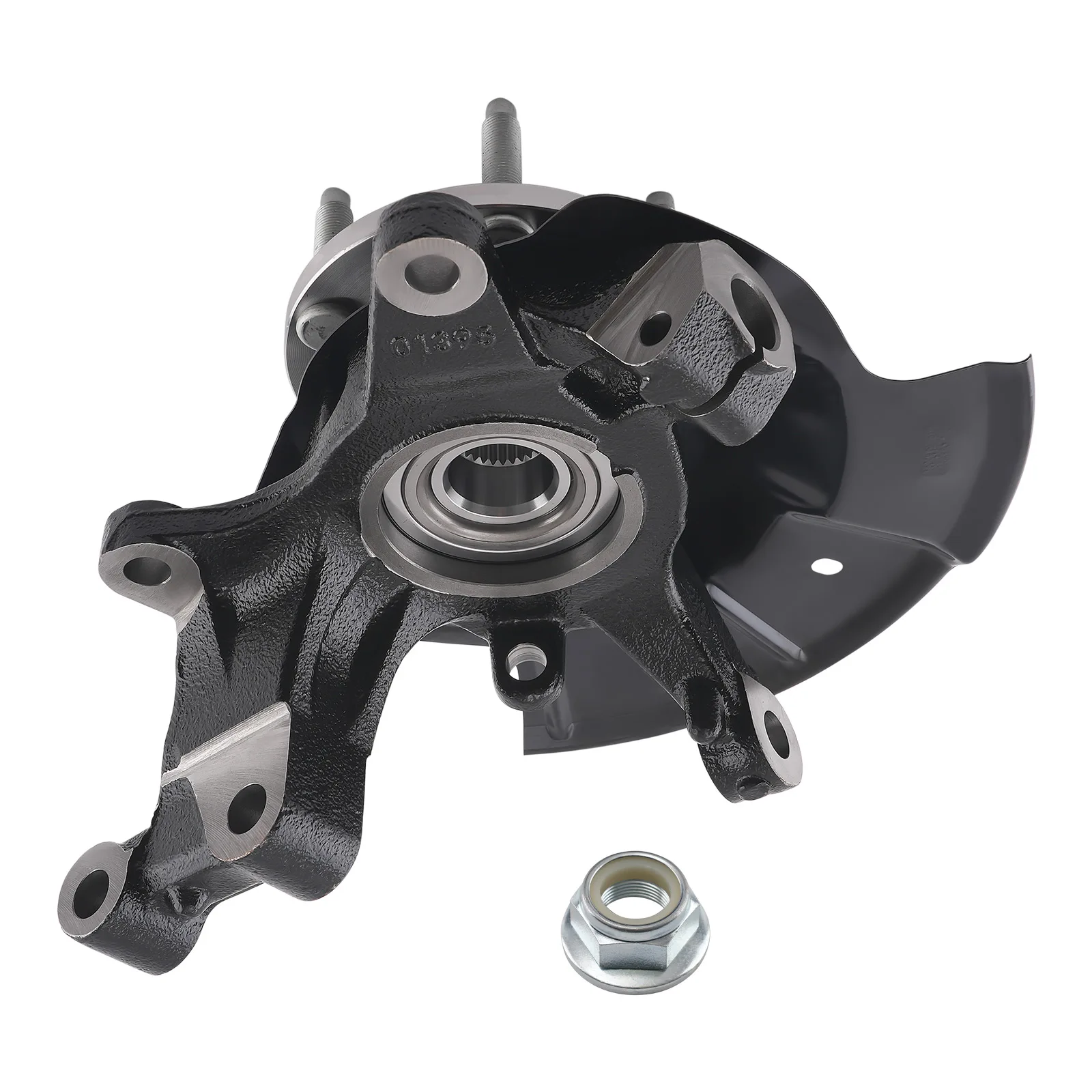 Steering Knuckle & Hub Bearing for 07-10 Ford Edge / Lincoln MKX Front Left Side