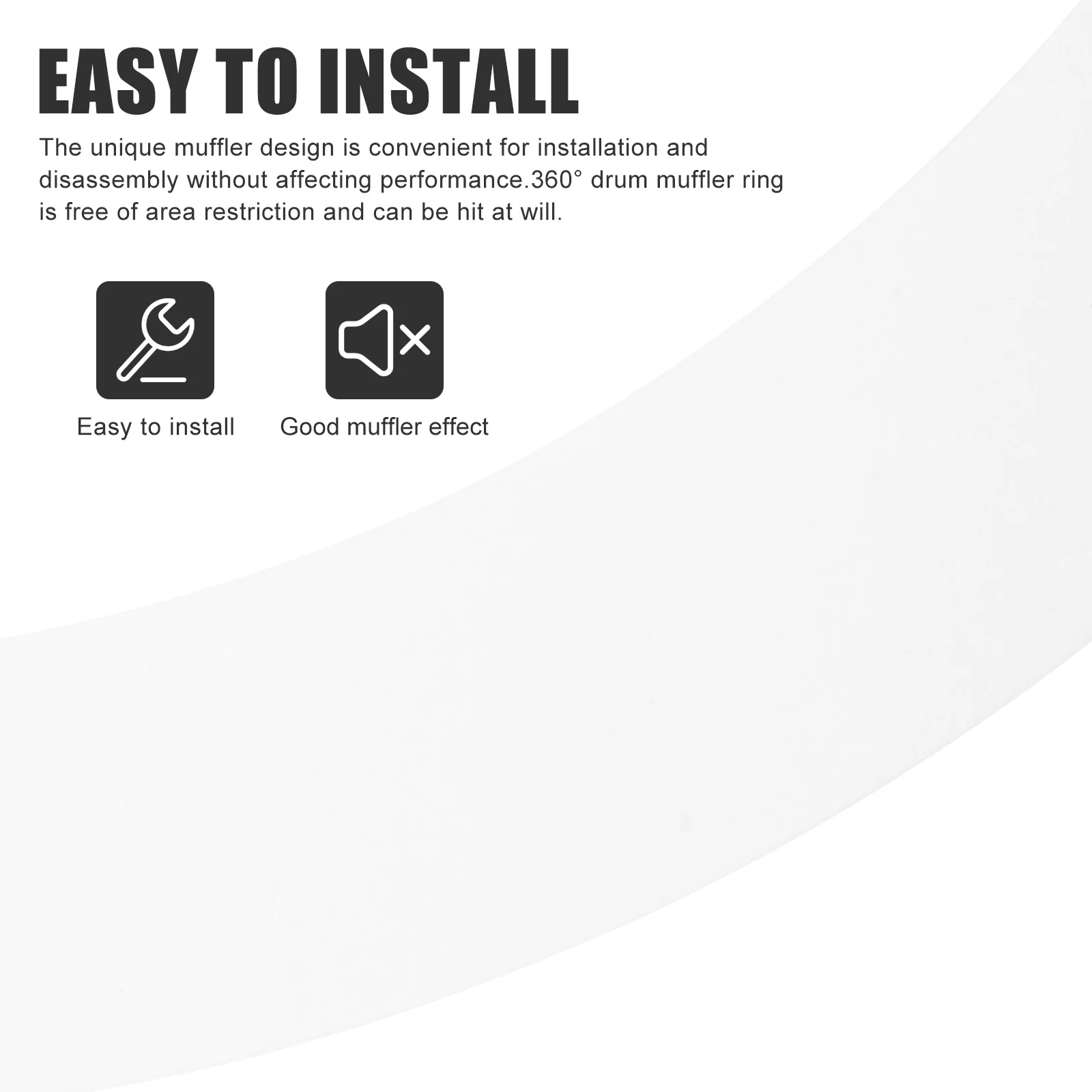 

4pcs Skin Portable Kit For Home Practice Snare Drum Drum Kit Mute Quiet Durable Easy Install