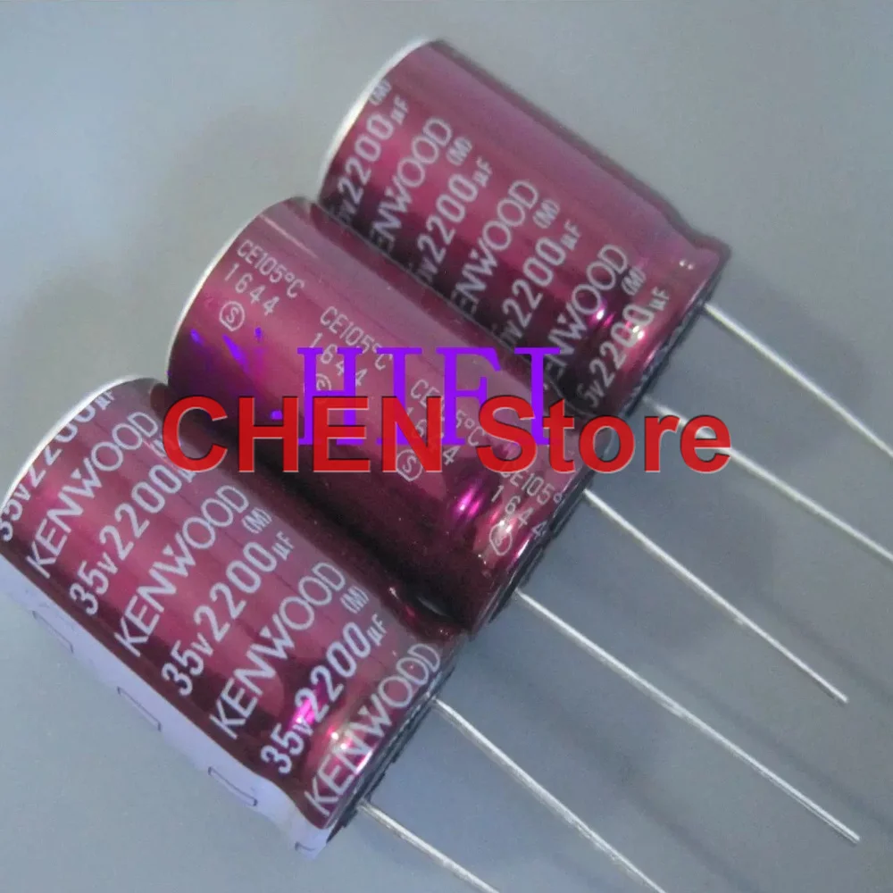 4PCS/lot original ELNA RW3 35V2200UF 16x25MM KENWOOD 2200UF 35V electrolytic capacitor free shipping