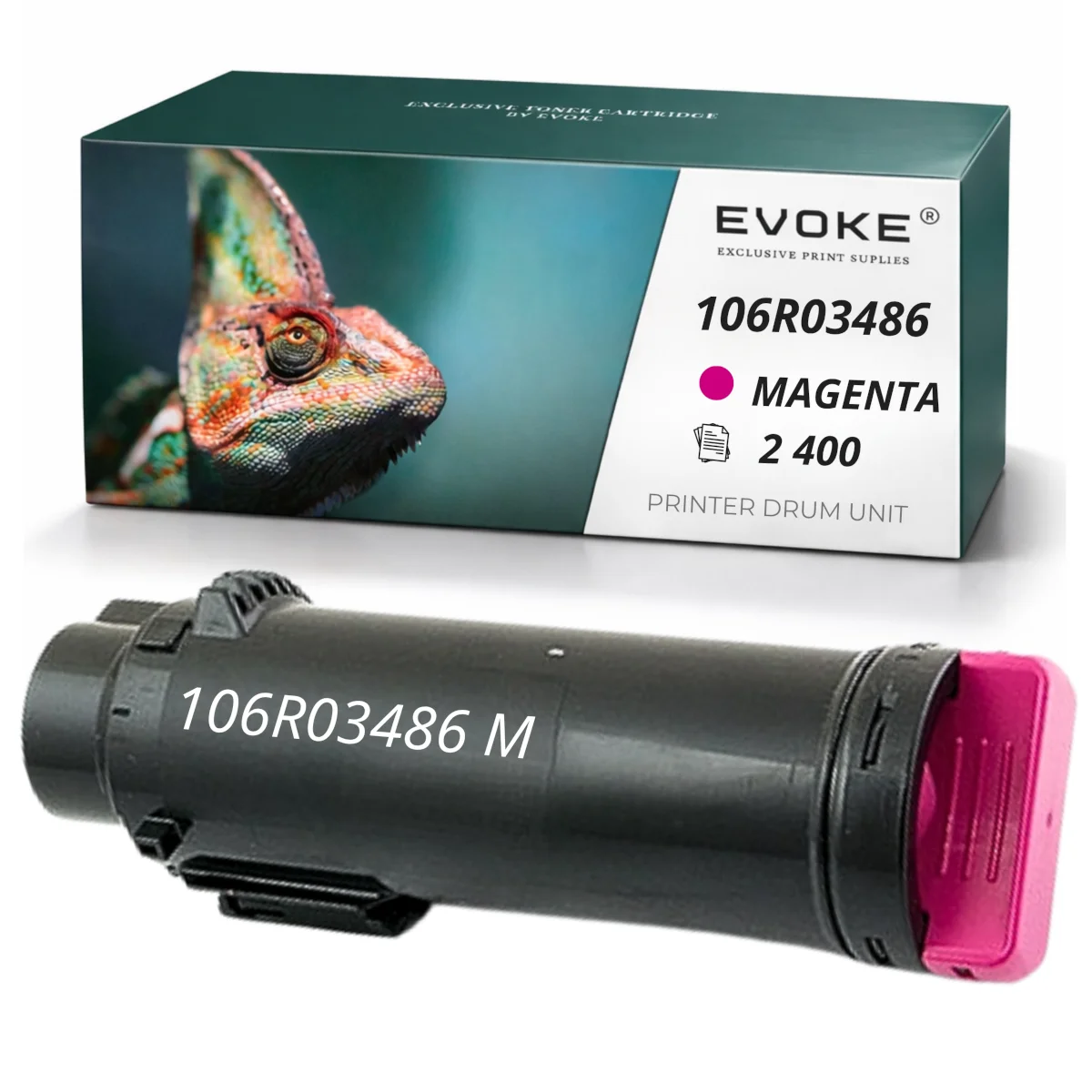Evoke compatibele toner voor Xerox 6510 M/X6510M 106R03486 6510m X6510M Magenta 2400 pagina's Phaser 6510/6510Vn/6510Vdn/6515Vdni