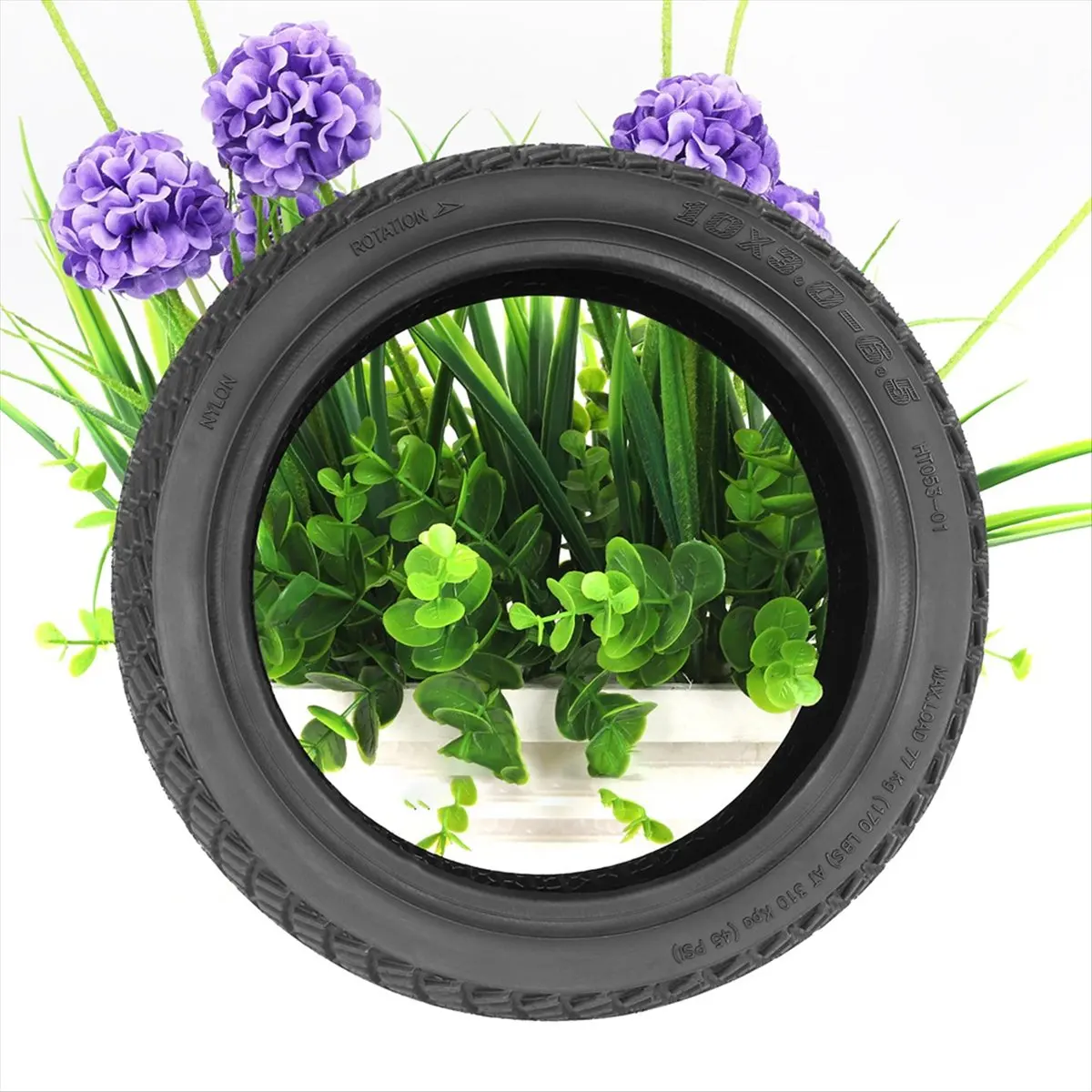 

X07A 10x3.0-6.5 Vacuum Tire for NinebotMaxG30 10 Inch Electric Scooter Tire 60/70-6.5 Road Tire