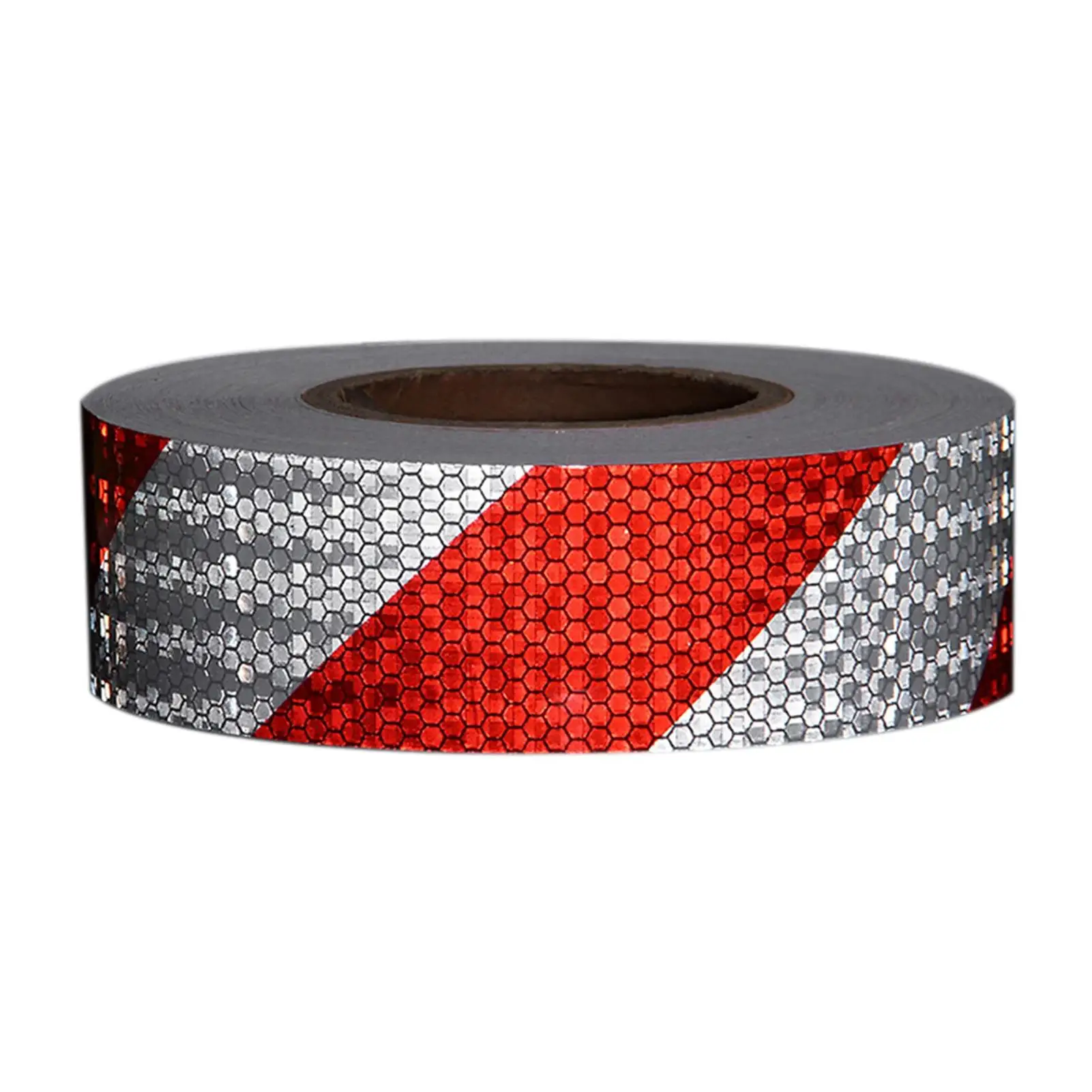 1 Roll Reflective Tape Outdoor Waterproof Conspicuity Strong Adhesive Reflector Tape Warning Safety for Trailer Truck Boats Sign