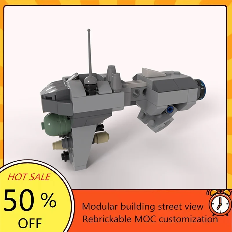 

112PCS Popular Space War Movie Model MOC Building Bricks Spaceship Modular Technology Gifts Holiday Assemble Children Toy Suit