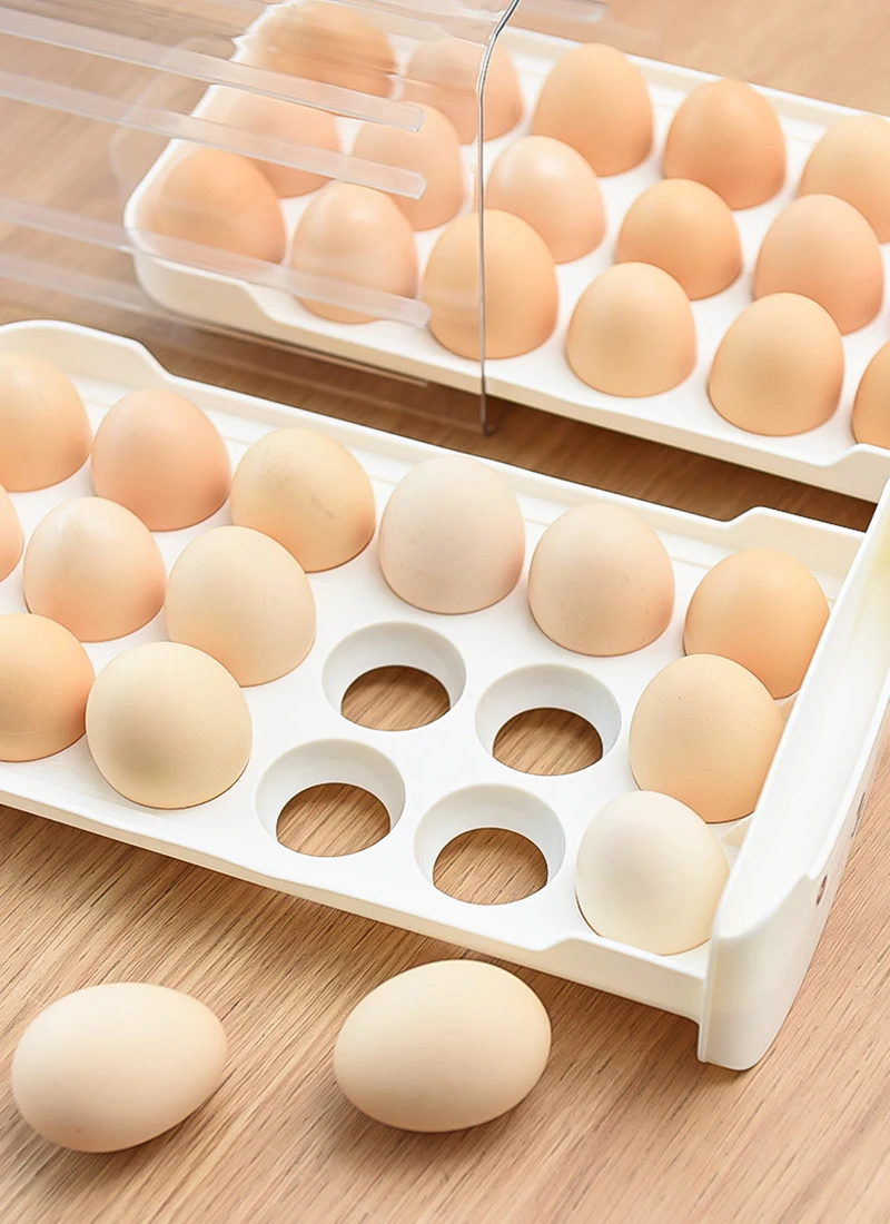 Drawer Type Refrigerator Storage Organizer Box For Kitchen_voghion.com