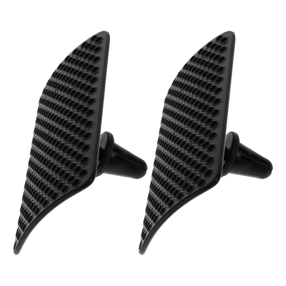 

2Pcs Car Air Conditioning Windshield Air Deflector Prevents Direct Blowing Compatible Most Vehicles Vent Accessories