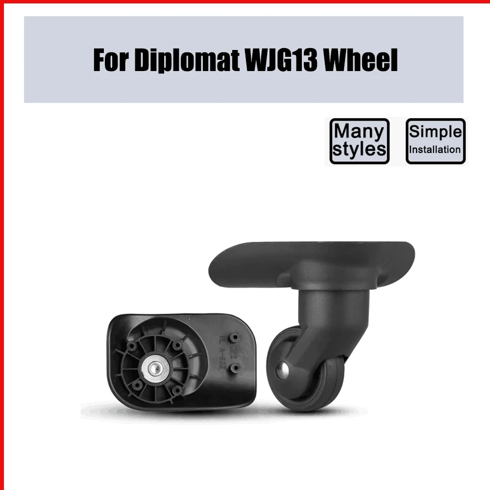 

For Diplomat WJG13 Trolley Case Wheel Pulley Sliding Universal Luggage Wheel Silent Smooth Wear-resistant Accessories Casters