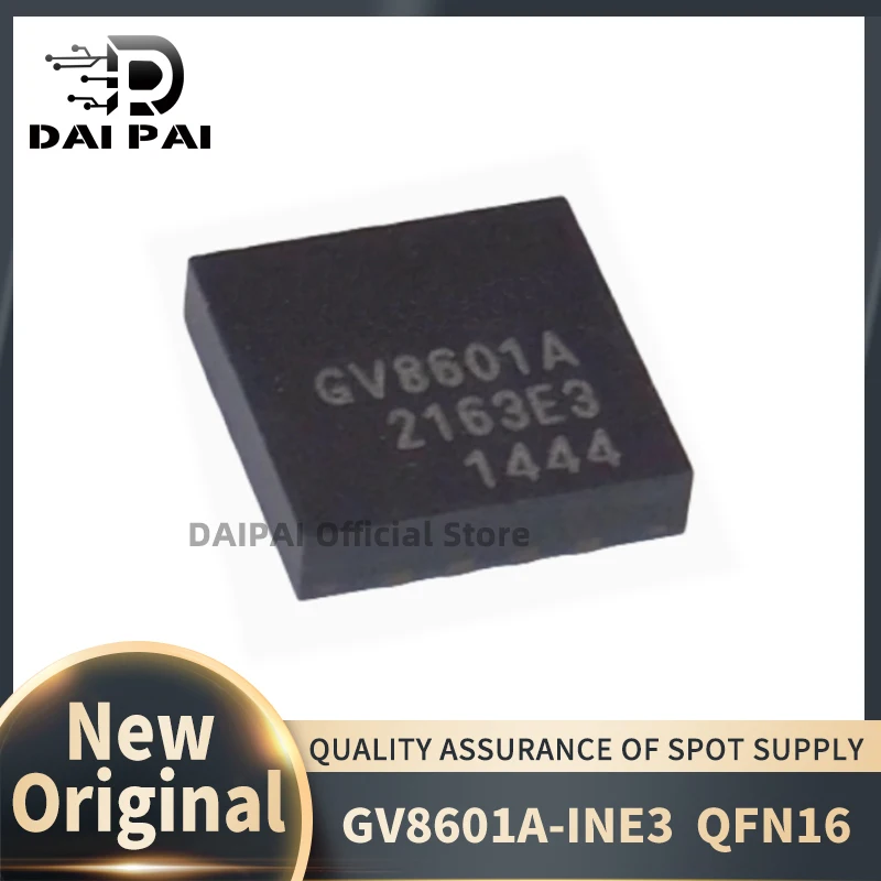 

(5-10 шт.) 100% новый оригинальный набор микросхем GV8601-INE3 GV8601 GV8601A-INE3 GV8601A QFN16