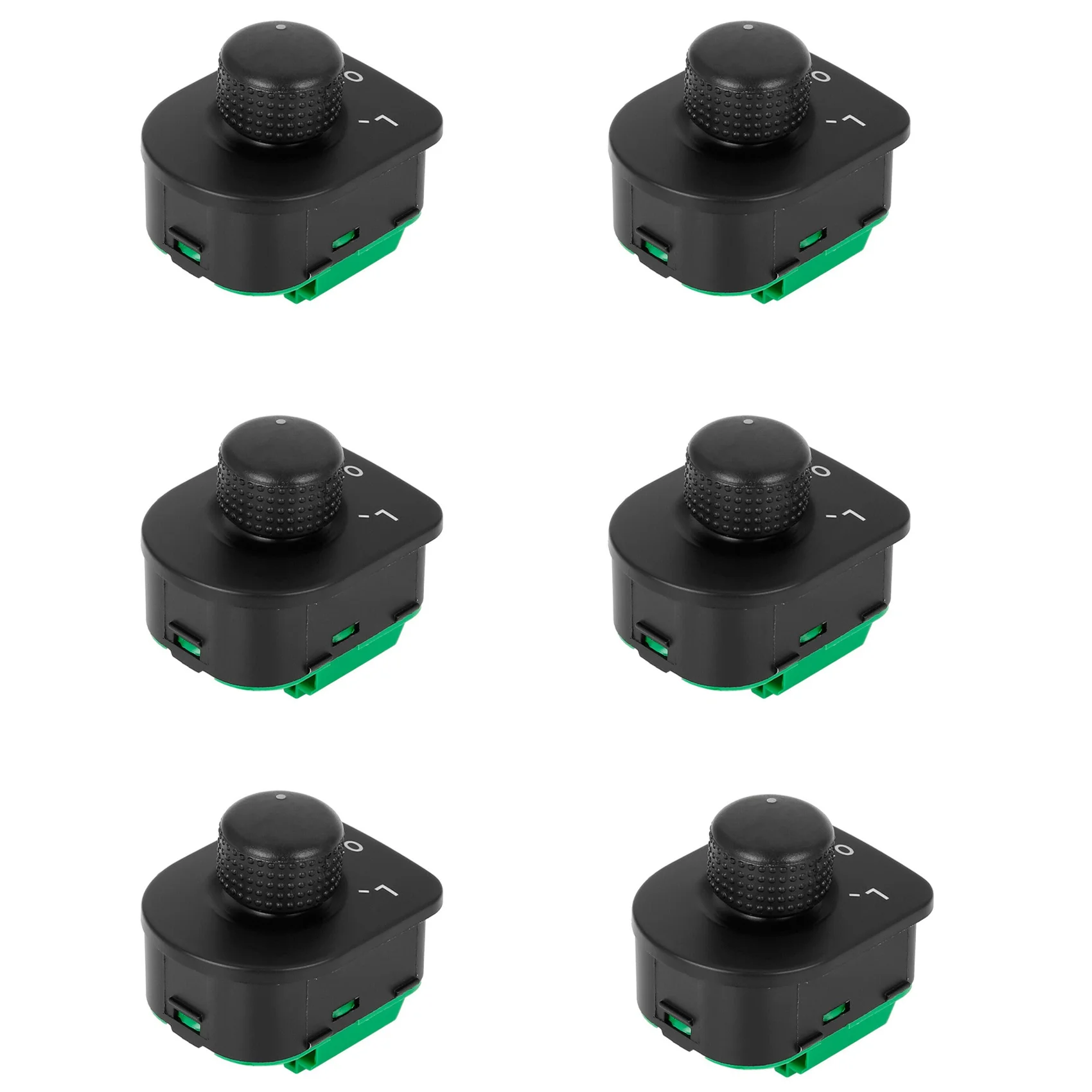 6X Mirror Control Switch 1J1959565A for - 1998 1999 Golf 2002-2005 Jetta & 98-10 Beetle 98-05 Passat