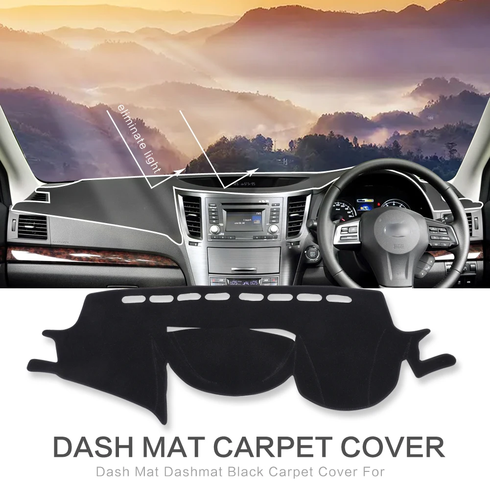 

for Subaru Outback Legacy 2010 2011 2012 2013 2014 Car Dashboard Mat Sunshade Protective Carpet Dash Mat Dashmat