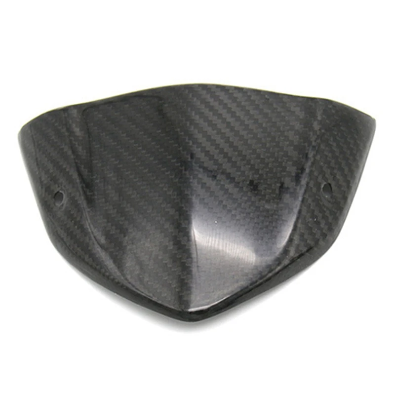 NEW-Motorcycle Headlight Wind Deflector Carbon Fiber For Kawasaki Z100 2014-2021 Decorative Small Panel Moto Parts