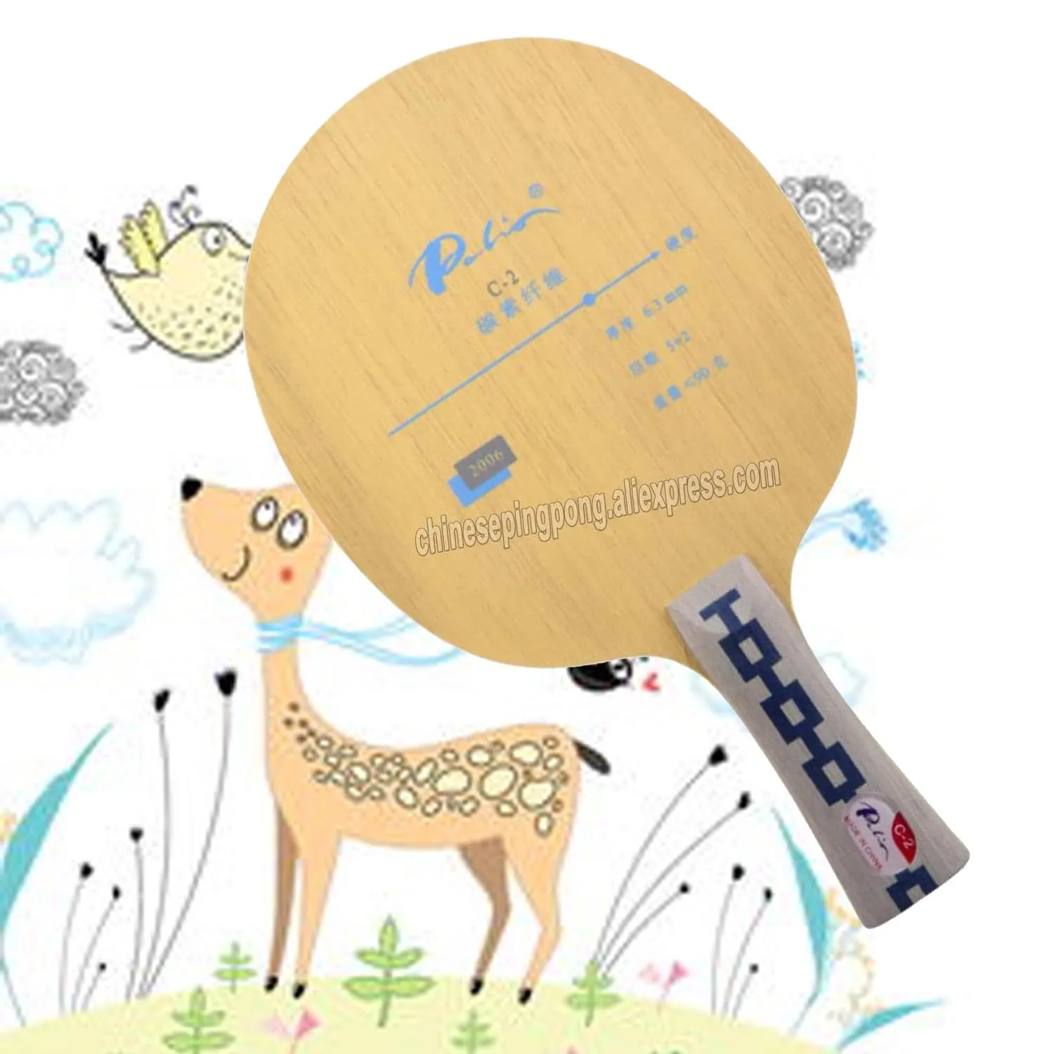 

Palio C-2 C2 C 2 table tennis blade high elastic good in speed and control table tennis racket game ping pong game C2