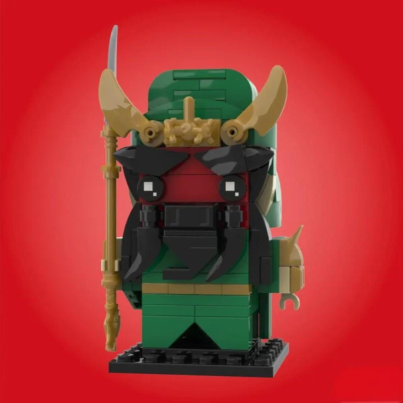 

144 детали MOC GUANSS YUS Brickheadz: Конструктор для развития пространственного воображения и наблюдательности у детей, идеальный рождественский подарок