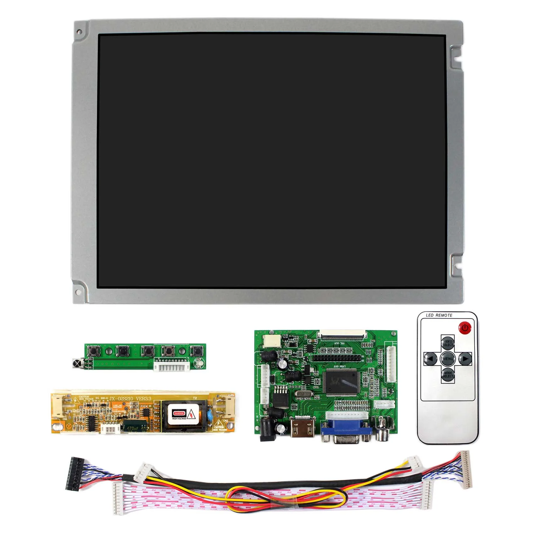 VGA CVBS HD-MI LCD Controller Board 10.4