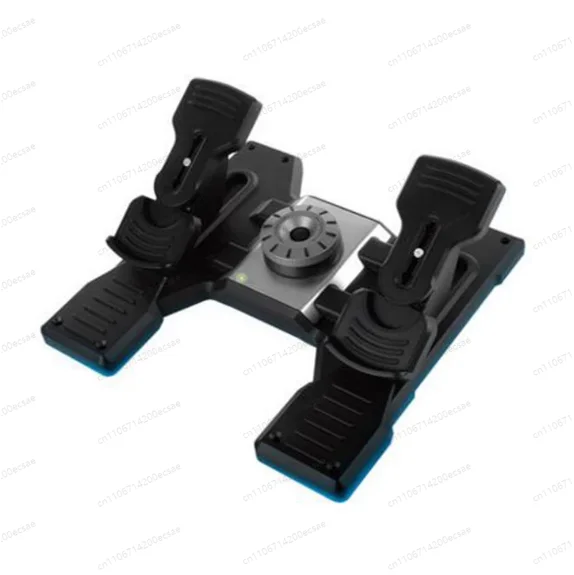 Professional flight rudder pedal race titanium passenger civil aviation joystick rudder accelerator pedal