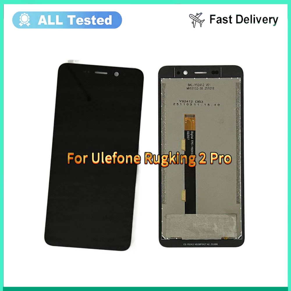 OLED  For Ulefone Rugking 2 Pro  LCD Display + Touch Screen Digitizer Replacement For Ulefone Rugking 2 Pro LCD Screen + Tools