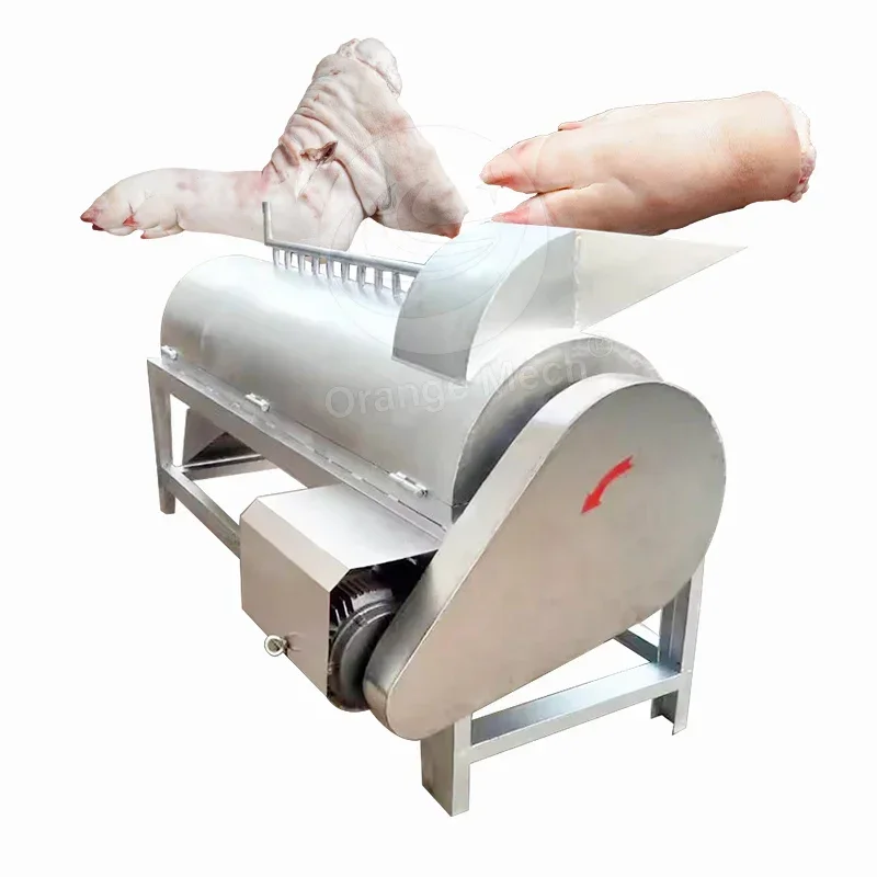 Good Quality sheep goat / cow feet cattle trotter dehair machine