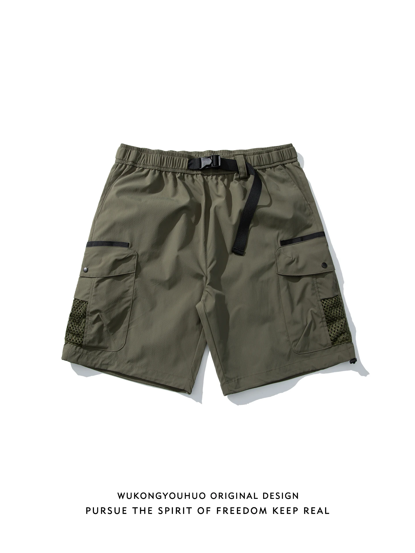 

Повседневные свободные мужские шорты-бермуды для лета, для активного отдыха, с эластичным поясом, винтажные, универсальные, легкие