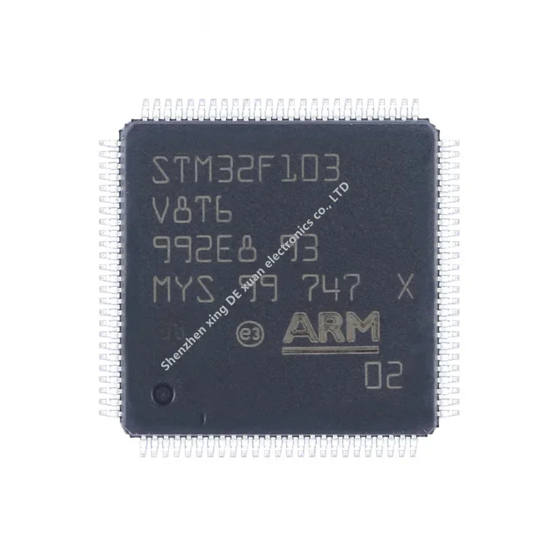 

Новый оригинальный STM32F103V8T6 LQFP-100ARM Cortex-M3 32-битный микроконтроллер-MCU дизайн интегральной схемы