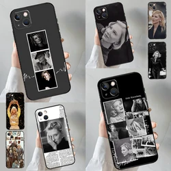 Cate Blanchett Bumper Phone Case For iPhone 16 15 14 11 12 13 Pro Max X XS XR Plus Back Cover