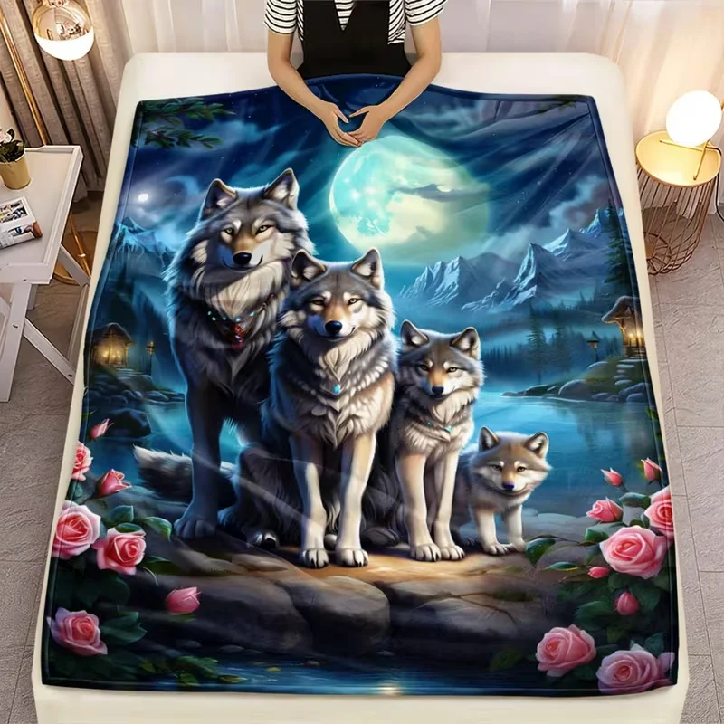 

1pc Blanket, Soft Warm All-Season Throw for Home, Office, Camping, Ideal Gift for Birthday, Anniversary, Blankets Clearance Sale