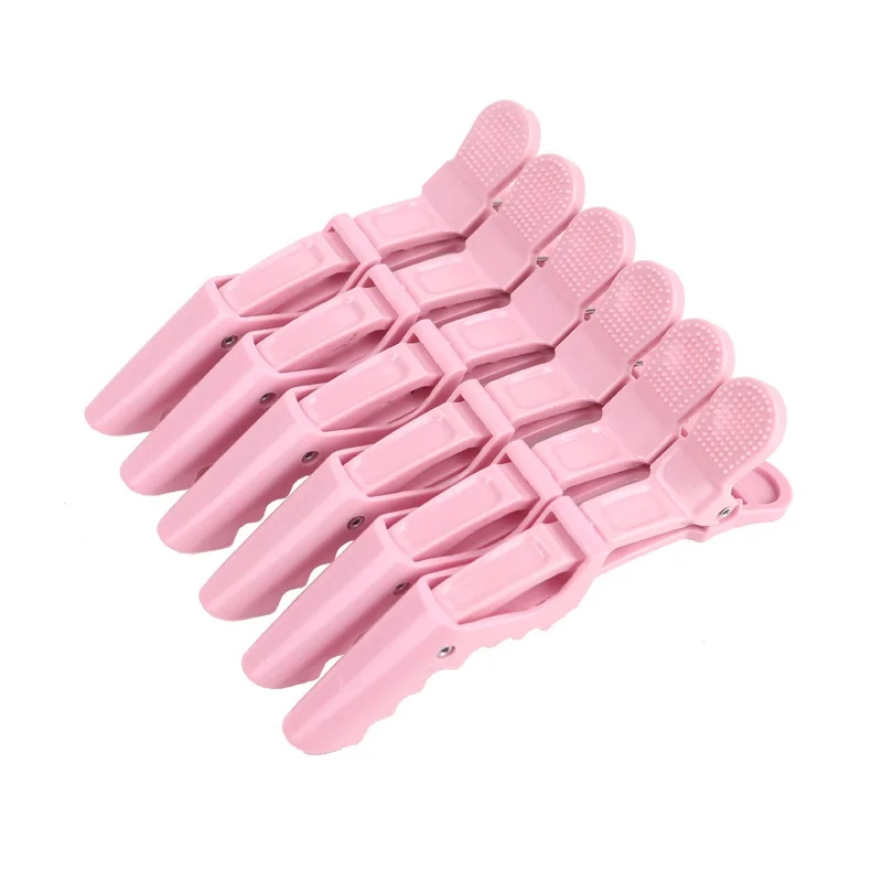 6PCS Alligator Haar Clips Kappers Klemmen Klauwen Sectie Clip Kapper Krokodil Haarspeld Salon Styling Tools Haaraccessoires