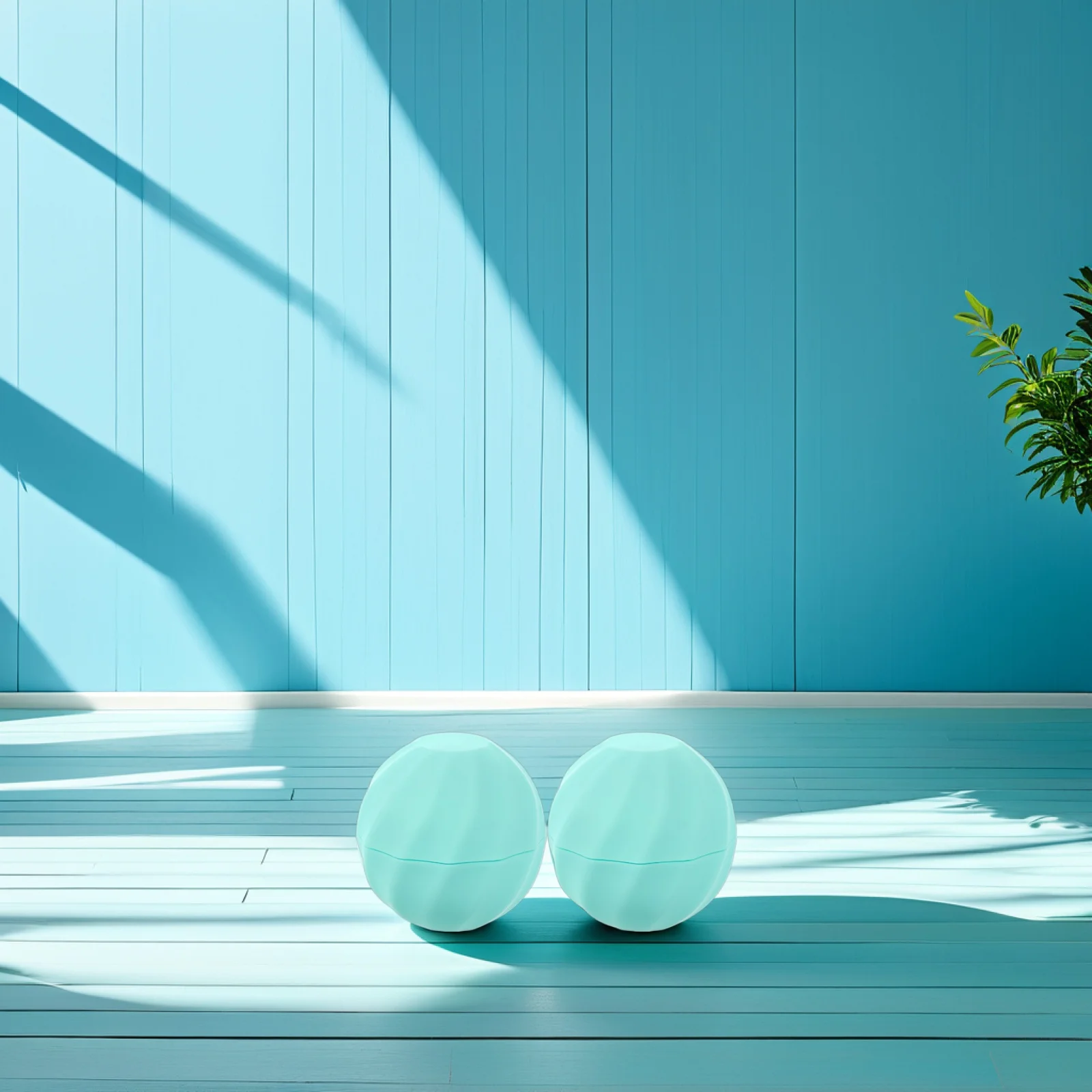 

10Pcs Ball Shaped Lip Balm Containers Refillable Empty Plastic Tubes for Travel Lightweight Portable Storage Holder