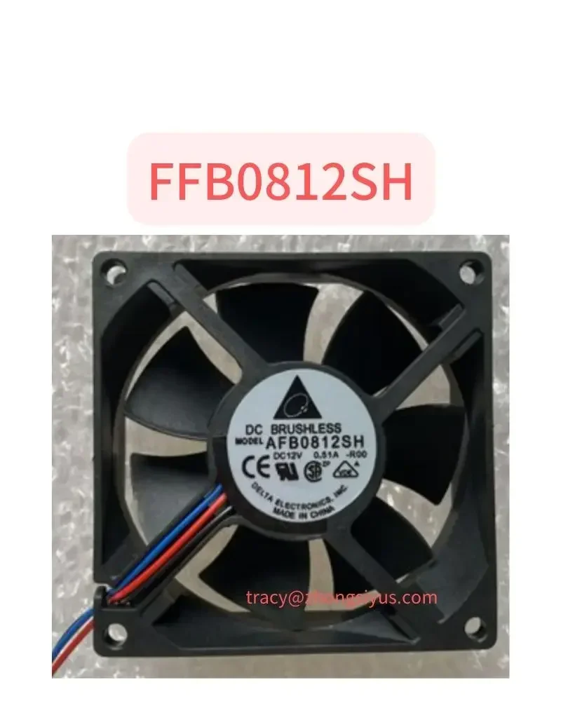 

FFB0812SH Brand New Original 8025/12V 0.60A 8CM High Speed Cooling Ball Fan