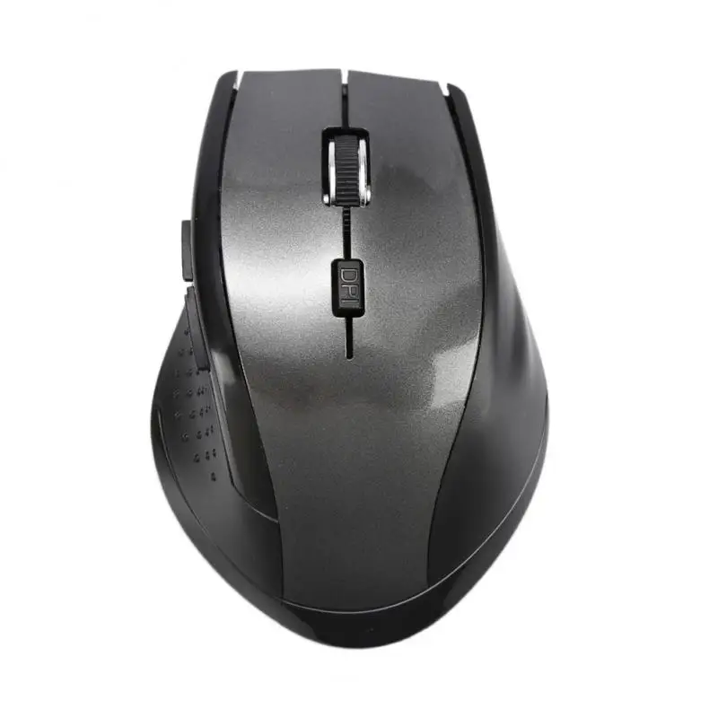 WH730 2.4GHz Wireless Optical Mouse 1200 DPI USB Receiver Battery Type Computer Office Gaming Mouse Accessories