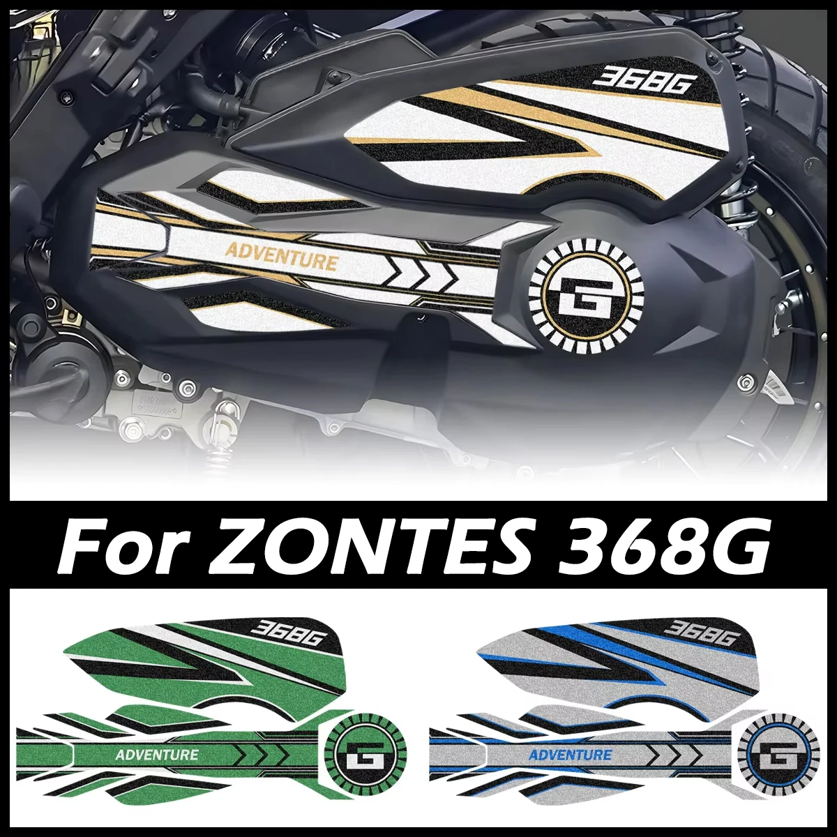 

Для мотоцикла ZONTES 368G 2024: Наклейки-декали для цепи, матовые стикеры, аксессуары для модификации кузова мотоцикла/скутера, комплект декоративных наклеек