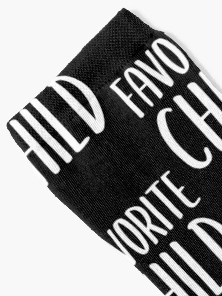 Favorite Child Of My Parents Socks snow tennis fashionable hip hop Men's Socks Women's