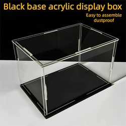11 sizes assembled transparent acrylic display box for protecting collectibles, organizing action figures, and storing toys