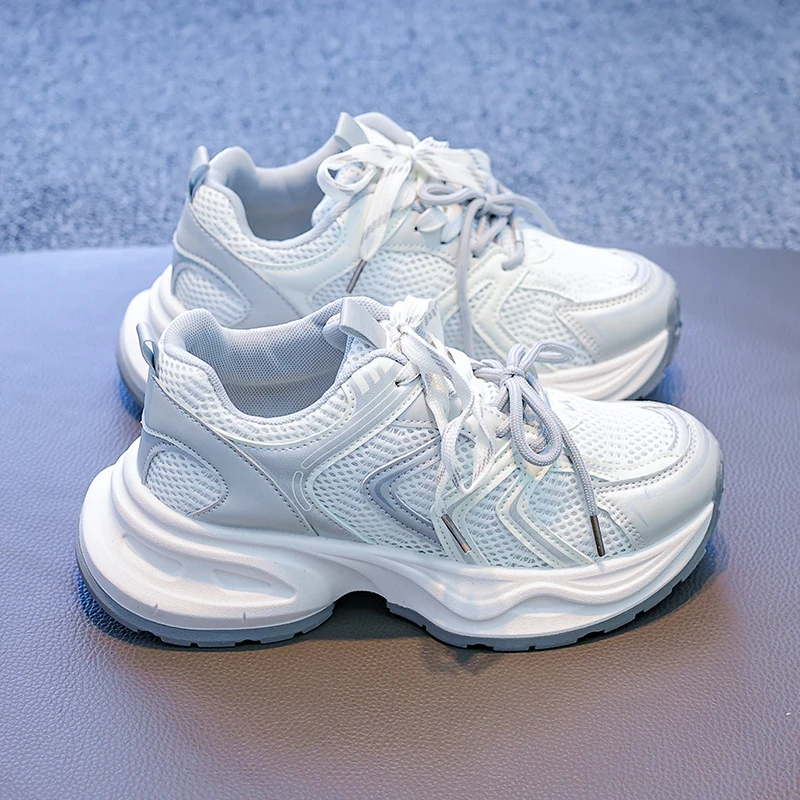 Shangshi Height Raising Dad Shoes Women 2026 New Women's Spring Popular Soft Soled Mountaineering Thick Soled Casual Shoes